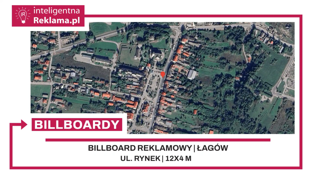 Lokalizacja reklamowa w Łagów przy ul. Rynek - powierzchnia 48 m²