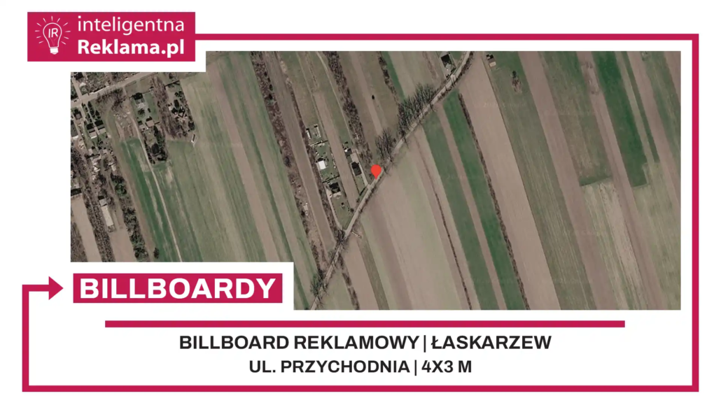 Lokalizacja reklamowa w Łaskarzew przy ul. Przychodnia - powierzchnia 12 m²