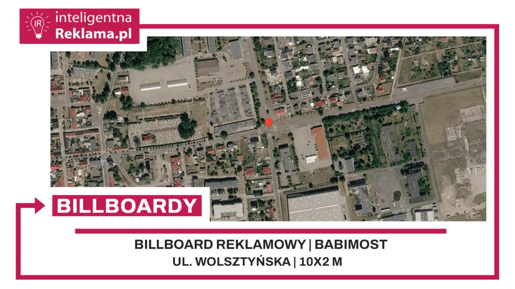 Lokalizacja reklamowa w Babimost przy ul. ul. Wolsztyńska - powierzchnia 20 m²
