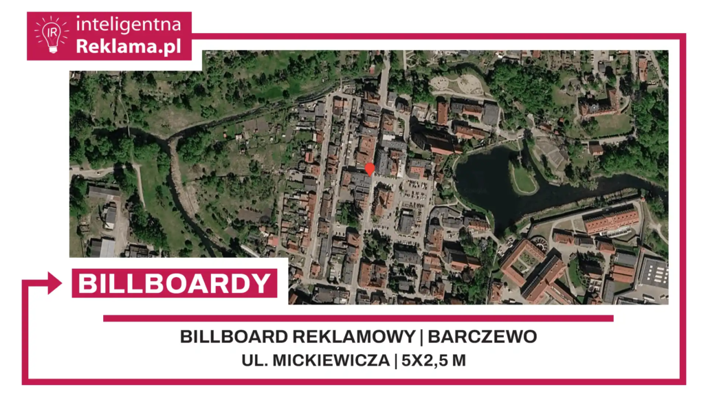 Lokalizacja reklamowa w Barczewo przy ul. Mickiewicza - powierzchnia 12,5 m²
