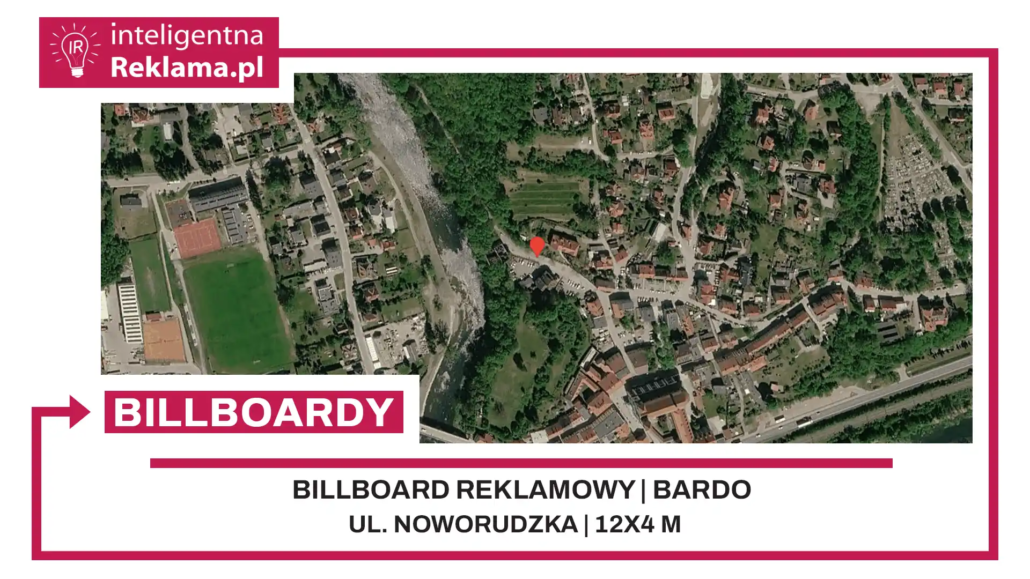 Lokalizacja reklamowa w Bardo przy ul. Noworudzka - powierzchnia 48 m²