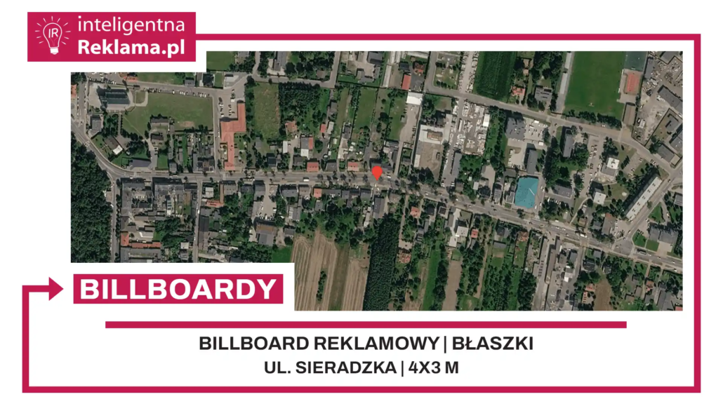 Lokalizacja reklamowa w Błaszki przy ul. Sieradzka - powierzchnia 12 m²