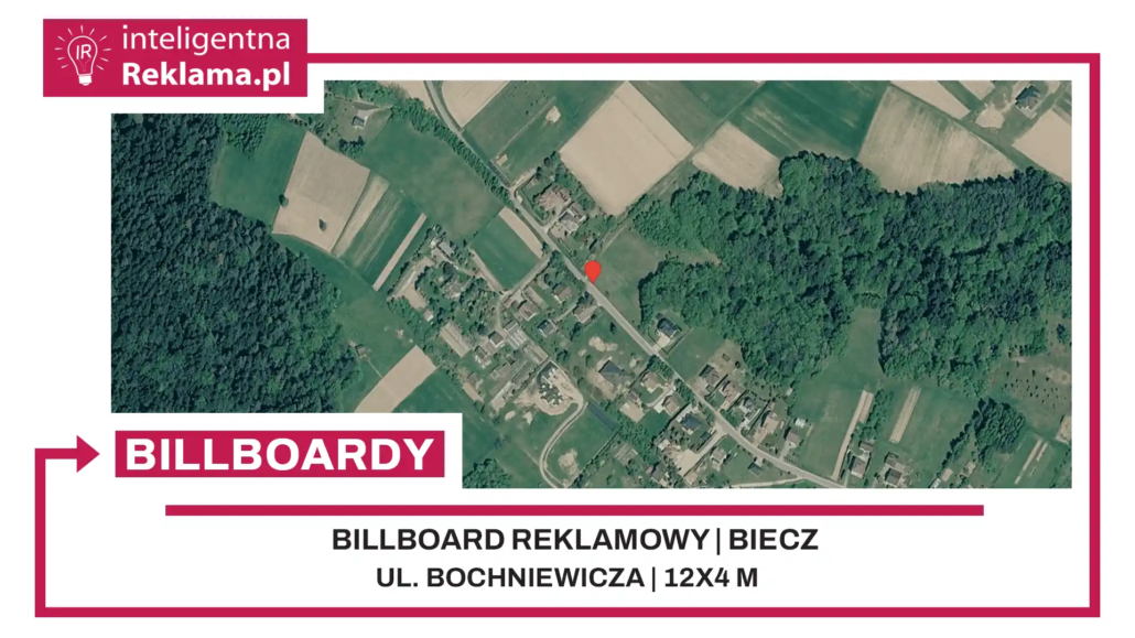 Lokalizacja reklamowa w Biecz przy ul. Bochniewicza - powierzchnia 48 m²