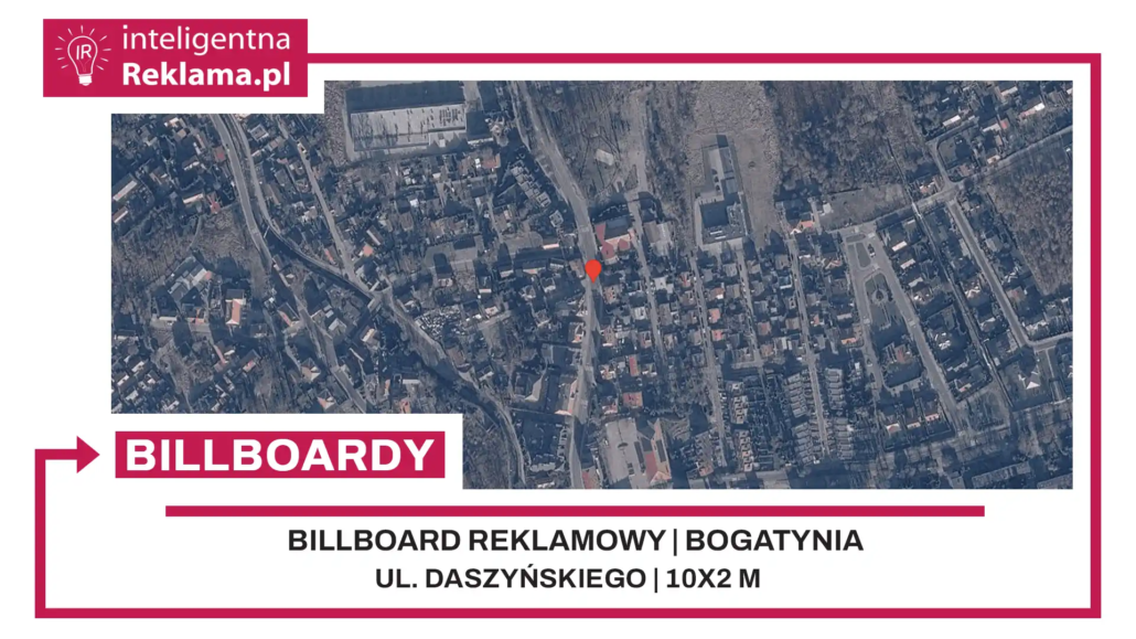 Lokalizacja reklamowa w Bogatynia przy ul. ul. Daszyńskiego - powierzchnia 20 m²