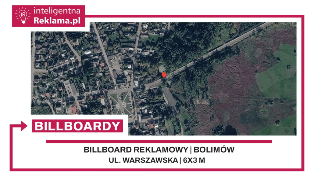 Lokalizacja reklamowa w Bolimów przy ul. Warszawska - powierzchnia 18 m²