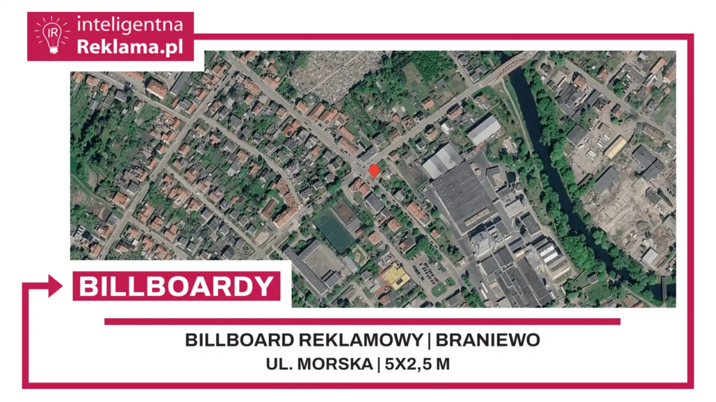 Lokalizacja reklamowa w Braniewo przy ul. Morska - powierzchnia 12,5 m²