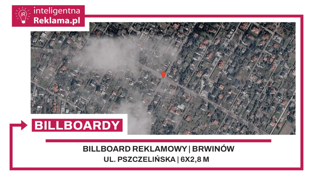 Lokalizacja reklamowa w Brwinów przy ul. ul. Pszczelińska - powierzchnia 16,8 m²