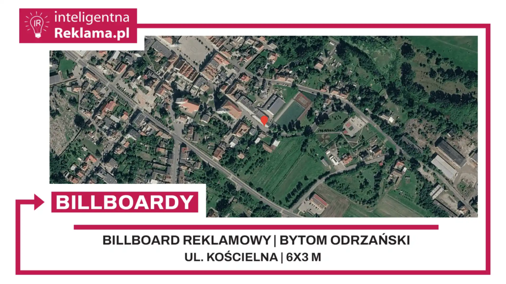 Lokalizacja reklamowa w Bytom Odrzański przy ul. Kościelna - powierzchnia 18 m²