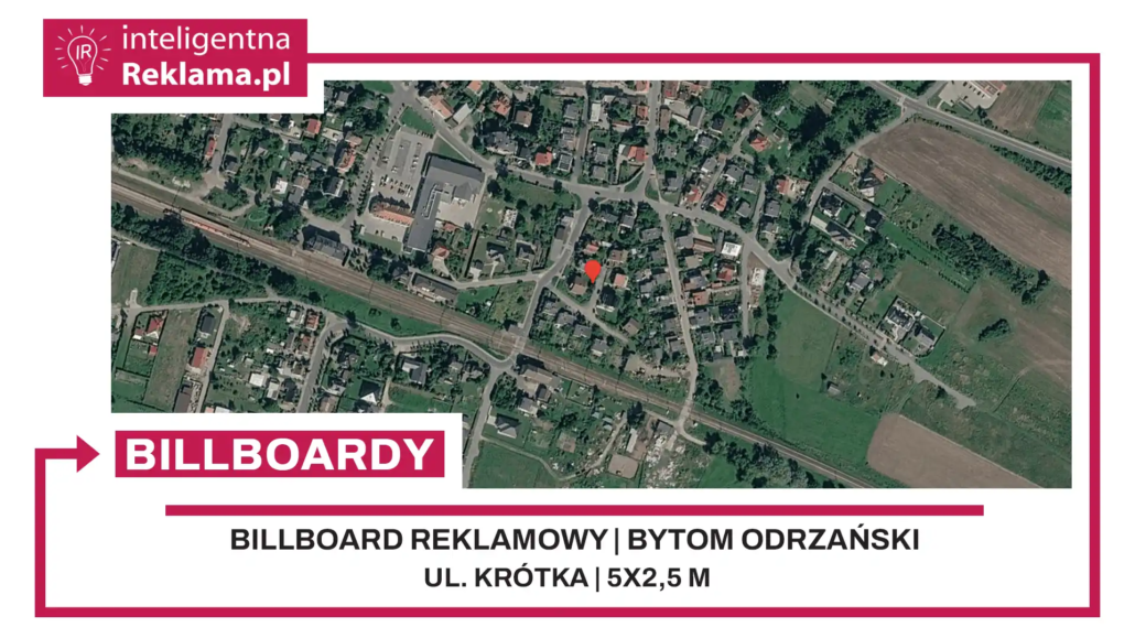 Lokalizacja reklamowa w Bytom Odrzański przy ul. Krótka - powierzchnia 12,5 m²