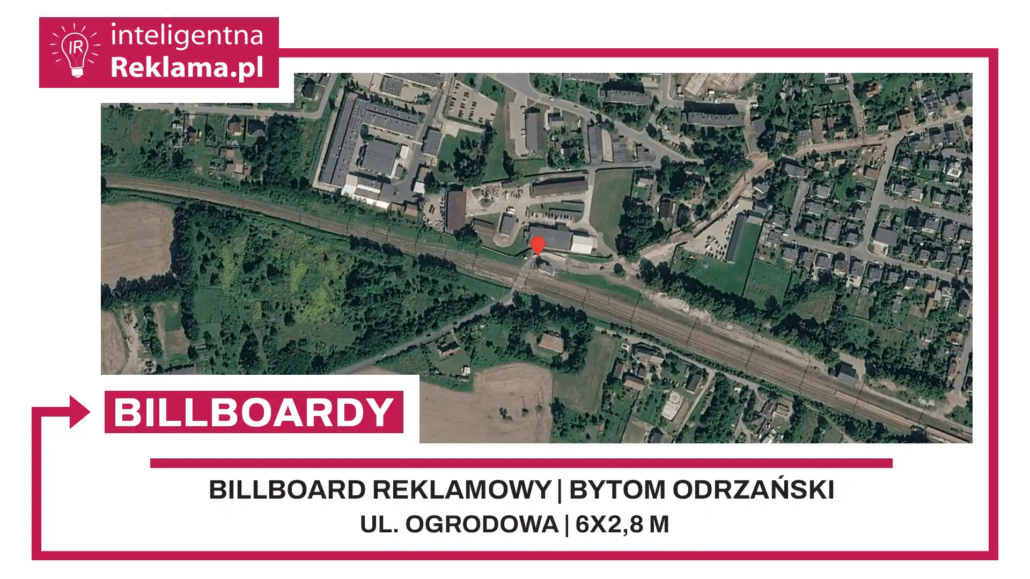 Lokalizacja reklamowa w Bytom Odrzański przy ul. Ogrodowa - powierzchnia 16,8 m²
