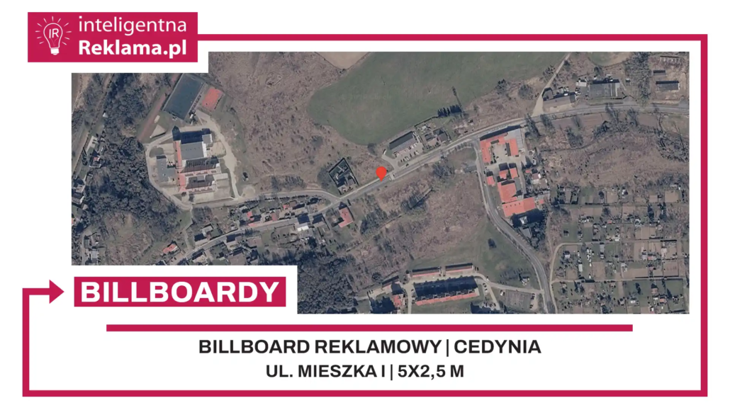 Lokalizacja reklamowa w Cedynia przy ul. Mieszka I - powierzchnia 12,5 m²
