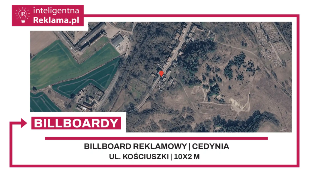 Lokalizacja reklamowa w Cedynia przy ul. ul. Kościuszki - powierzchnia 20 m²