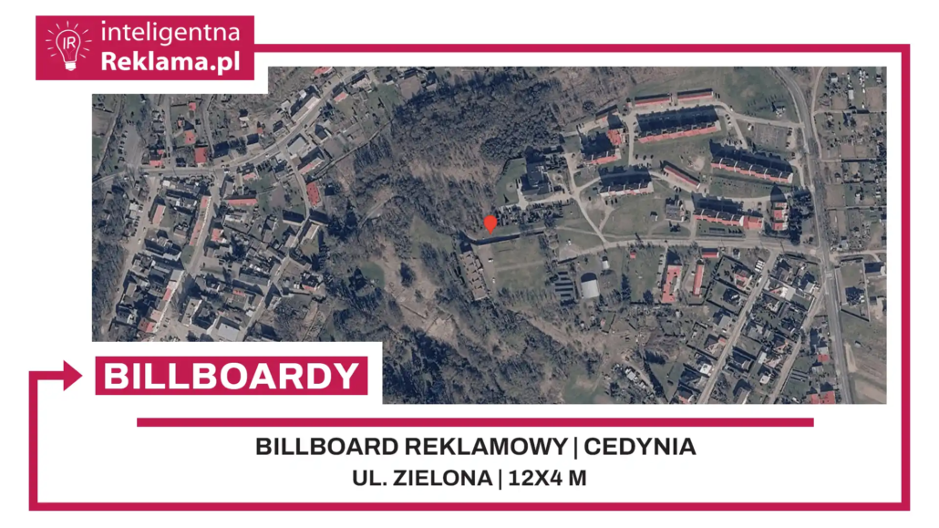 Lokalizacja reklamowa w Cedynia przy ul. Zielona - powierzchnia 48 m²