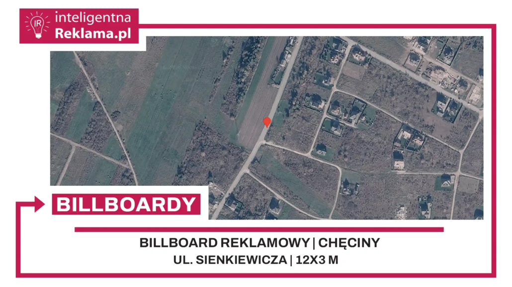 Lokalizacja reklamowa w Chęciny przy ul. Sienkiewicza - powierzchnia 36 m²