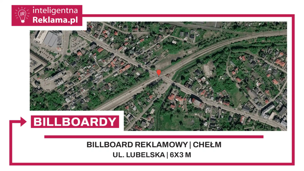 Lokalizacja reklamowa w Chełm przy ul. Lubelska - powierzchnia 18 m²