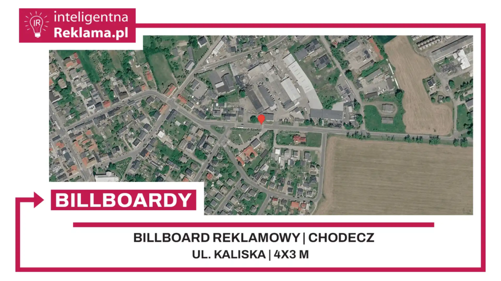Lokalizacja reklamowa w Chodecz przy ul. ul. Kaliska - powierzchnia 12 m²