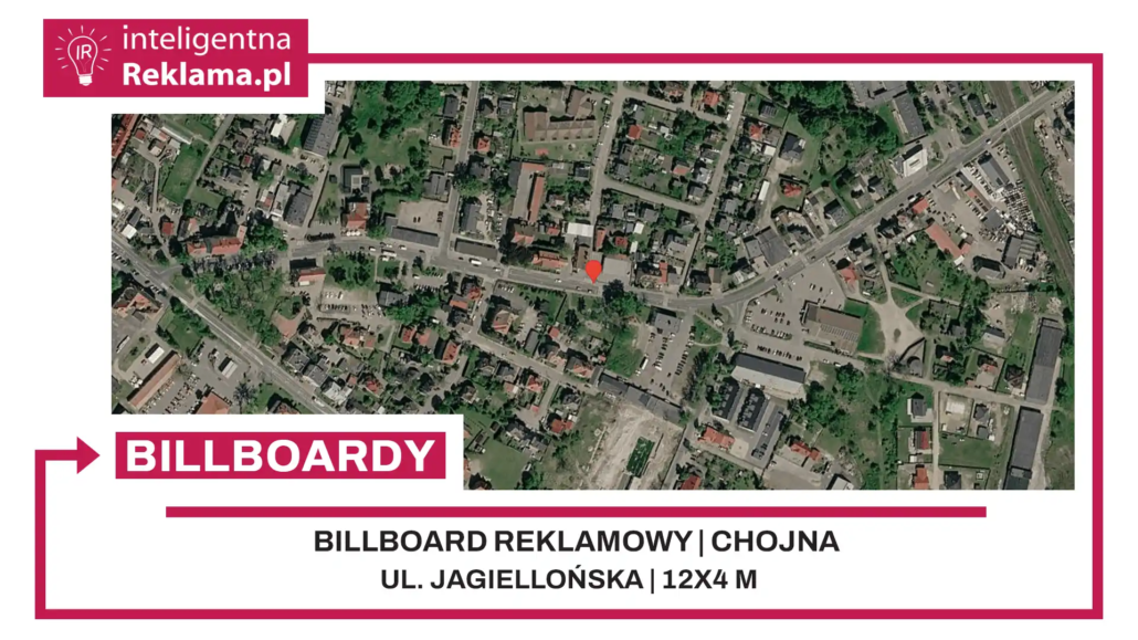 Lokalizacja reklamowa w Chojna przy ul. ul. Jagiellońska - powierzchnia 48 m²