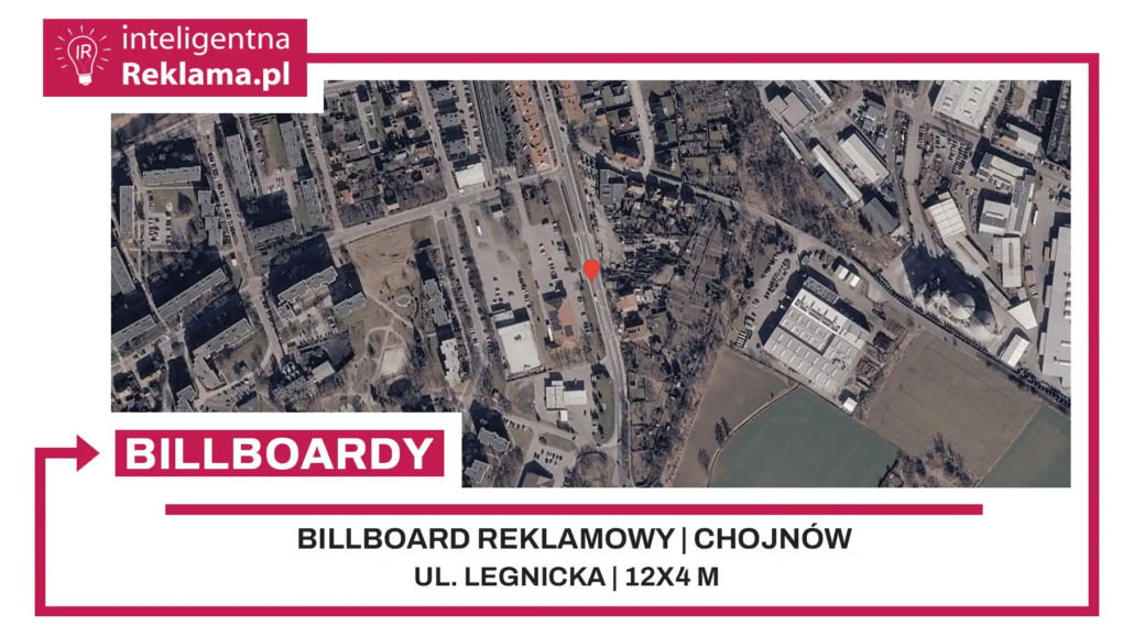 Lokalizacja reklamowa w Chojnów przy ul. Legnicka - powierzchnia 48 m²