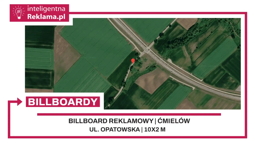 Lokalizacja reklamowa w Ćmielów przy ul. Opatowska - powierzchnia 20 m²