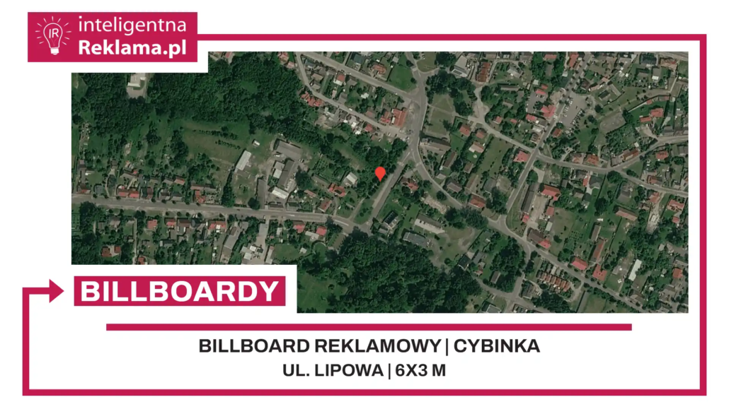 Lokalizacja reklamowa w Cybinka przy ul. Lipowa - powierzchnia 18 m²