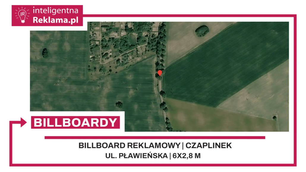 Lokalizacja reklamowa w Czaplinek przy ul. ul. Pławieńska - powierzchnia 16,8 m²