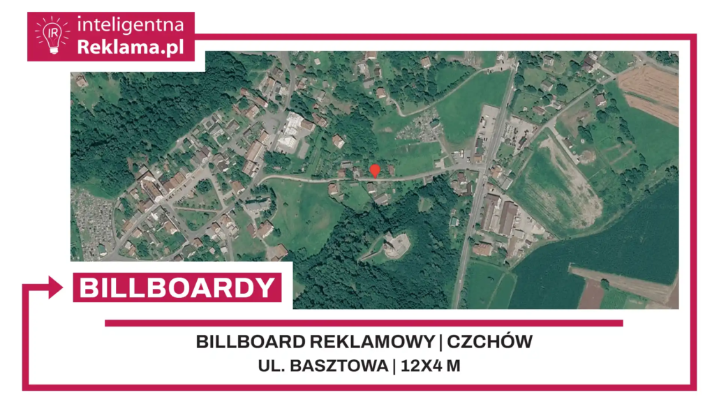 Lokalizacja reklamowa w Czchów przy ul. ul. Basztowa - powierzchnia 48 m²