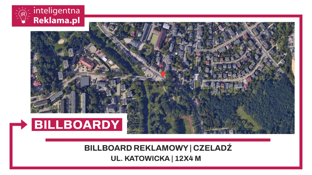 Lokalizacja reklamowa w Czeladź przy ul. ul. Katowicka - powierzchnia 48 m²