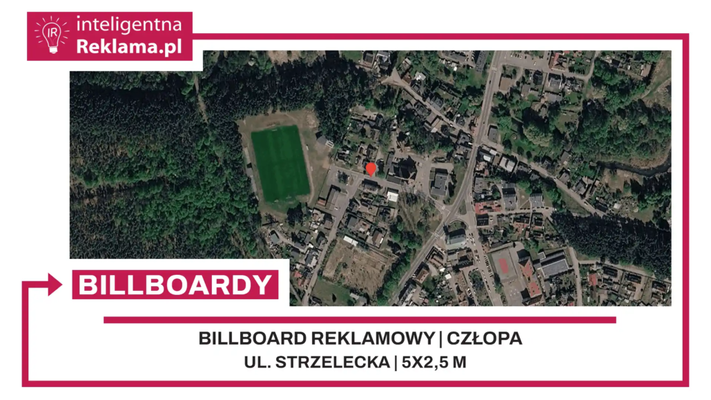 Lokalizacja reklamowa w Człopa przy ul. Strzelecka - powierzchnia 12,5 m²