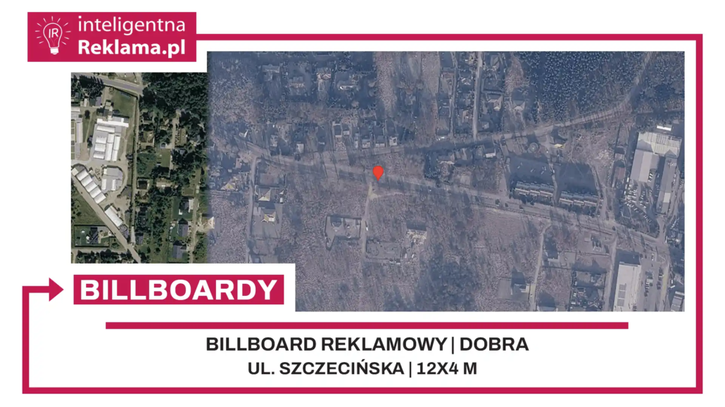 Lokalizacja reklamowa w Dobra przy ul. Szczecińska - powierzchnia 48 m²