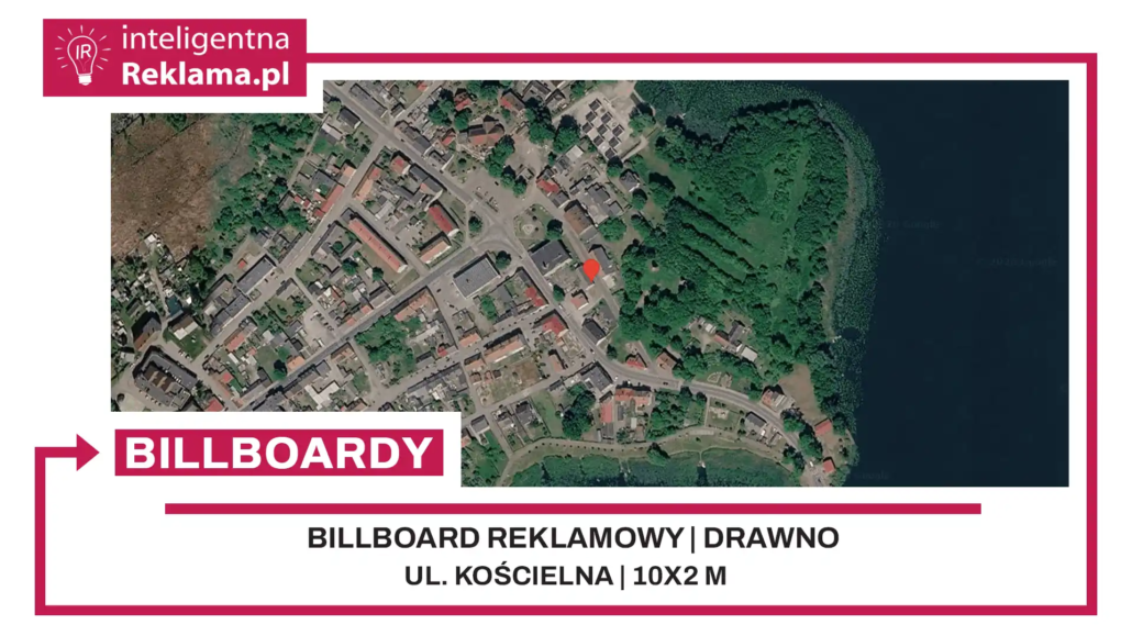 Lokalizacja reklamowa w Drawno przy ul. ul. Kościelna - powierzchnia 20 m²