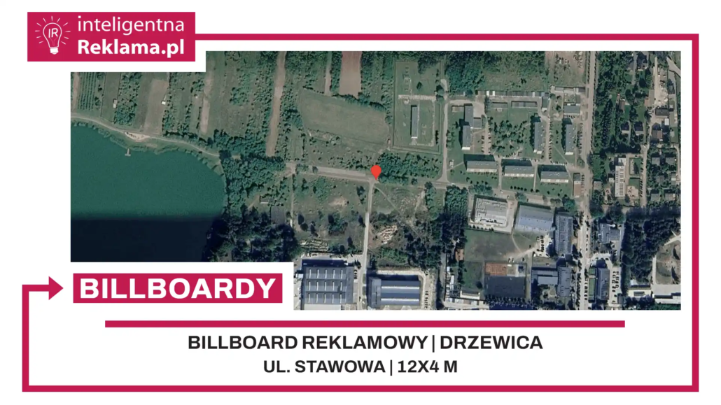 Lokalizacja reklamowa w Drzewica przy ul. ul. Stawowa - powierzchnia 48 m²