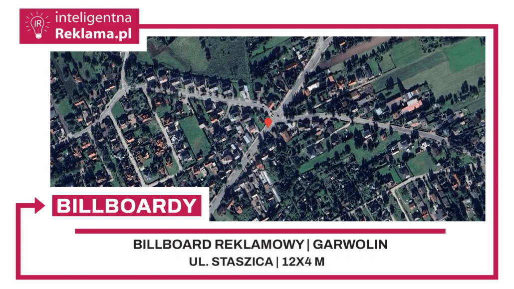 Lokalizacja reklamowa w Garwolin przy ul. ul. Staszica - powierzchnia 48 m²