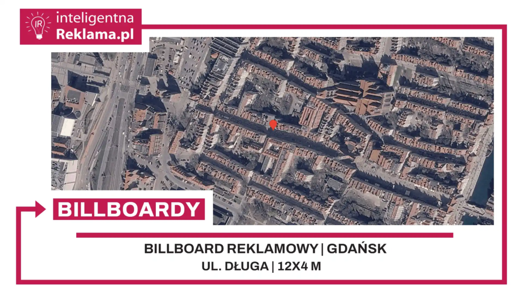 Lokalizacja reklamowa w Gdańsk przy ul. ul. Długa - powierzchnia 48 m²