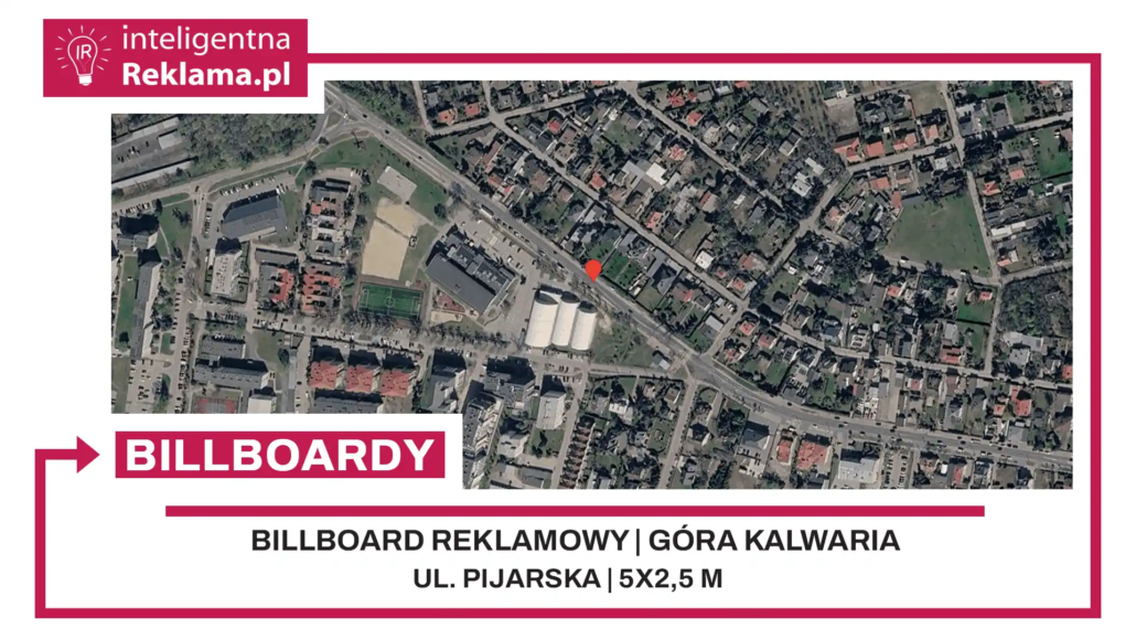 Lokalizacja reklamowa w Góra Kalwaria przy ul. ul. Pijarska - powierzchnia 12,5 m²