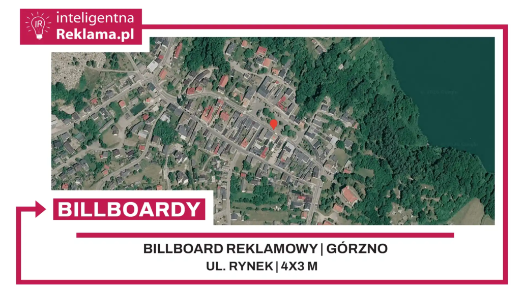 Lokalizacja reklamowa w Górzno przy ul. ul. Rynek - powierzchnia 12 m²
