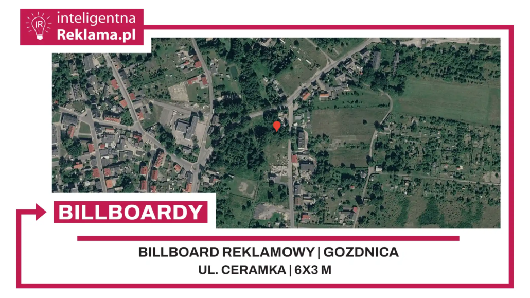 Lokalizacja reklamowa w Gozdnica przy ul. ul. Ceramka - powierzchnia 18 m²