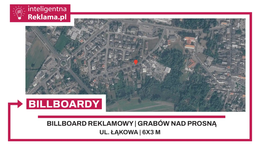 Lokalizacja reklamowa w Grabów nad Prosną przy ul. Łąkowa - powierzchnia 18 m²
