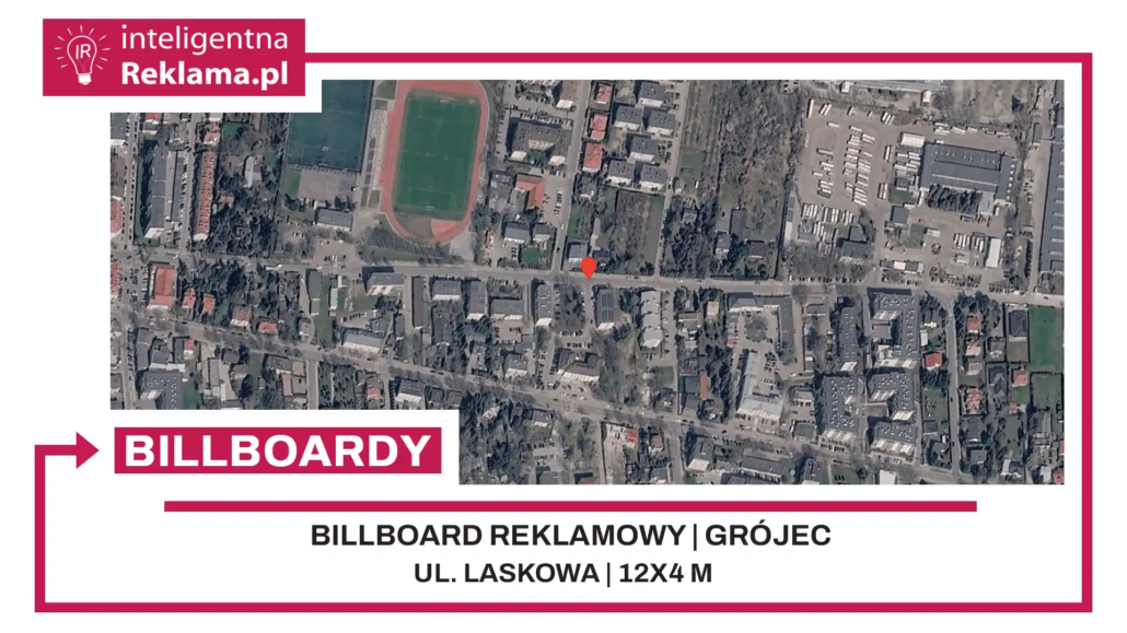 Lokalizacja reklamowa w Grójec przy ul. Laskowa - powierzchnia 48 m²