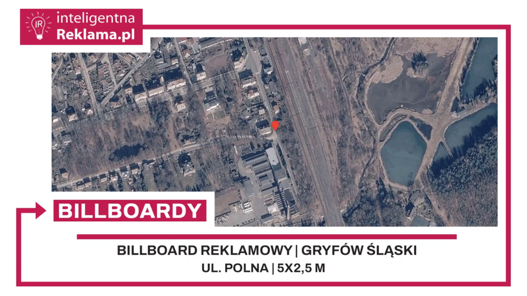Lokalizacja reklamowa w Gryfów Śląski przy ul. Polna - powierzchnia 12,5 m²