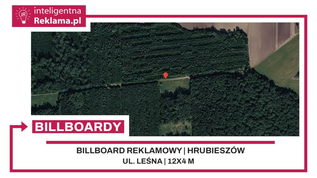 Lokalizacja reklamowa w Hrubieszów przy ul. Leśna - powierzchnia 48 m²