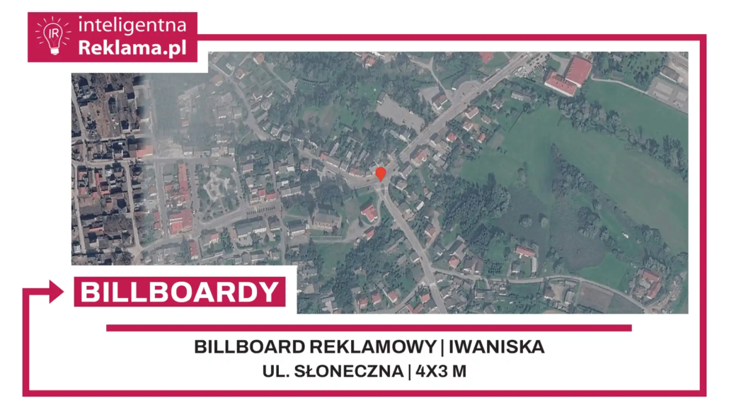 Lokalizacja reklamowa w Iwaniska przy ul. Słoneczna - powierzchnia 12 m²