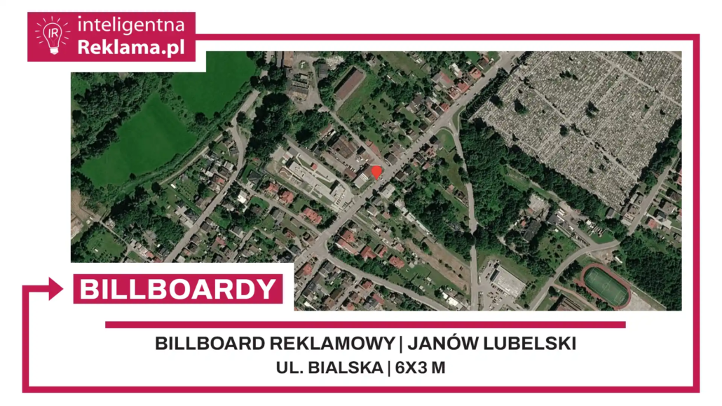 Lokalizacja reklamowa w Janów Lubelski przy ul. Bialska - powierzchnia 18 m²