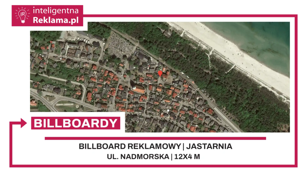 Lokalizacja reklamowa w Jastarnia przy ul. Nadmorska - powierzchnia 48 m²
