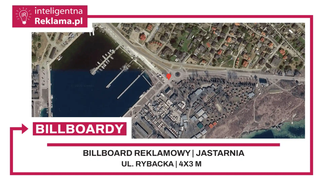 Lokalizacja reklamowa w Jastarnia przy ul. Rybacka - powierzchnia 12 m²