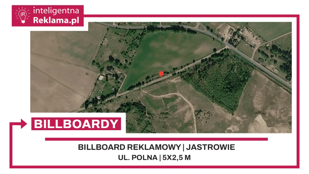 Lokalizacja reklamowa w Jastrowie przy ul. Polna - powierzchnia 12,5 m²