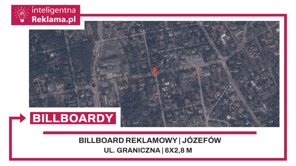 Lokalizacja reklamowa w Józefów przy ul. Graniczna - powierzchnia 16,8 m²