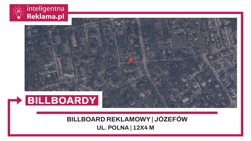 Lokalizacja reklamowa w Józefów przy ul. Polna - powierzchnia 48 m²