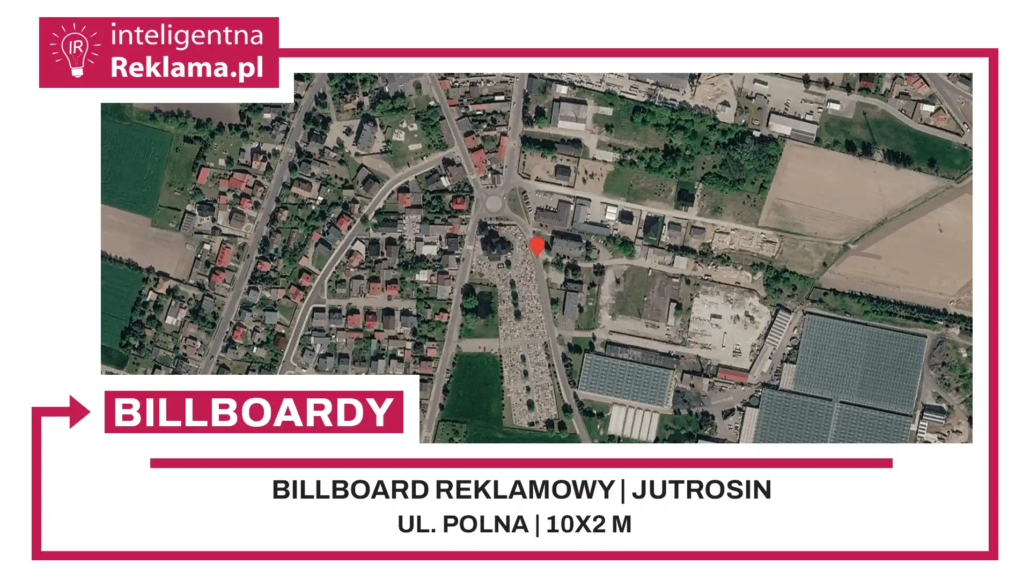 Lokalizacja reklamowa w Jutrosin przy ul. Polna - powierzchnia 20 m²