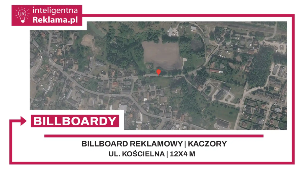 Lokalizacja reklamowa w Kaczory przy ul. Kościelna - powierzchnia 48 m²