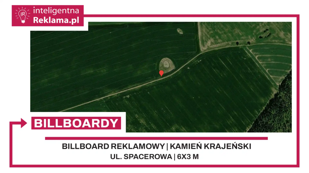 Lokalizacja reklamowa w Kamień Krajeński przy ul. Spacerowa - powierzchnia 18 m²